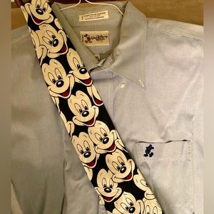 Disney Shirt and Tie